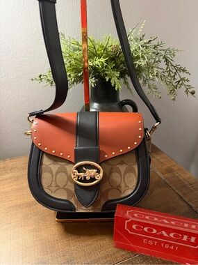 Coach | Bags | Coach Legacy Amanda Crossbody Bag 9925 Brown 